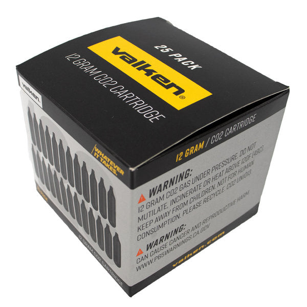 Valken 12gram CO2 Cartridge - 25ct - Eminent Paintball And Airsoft