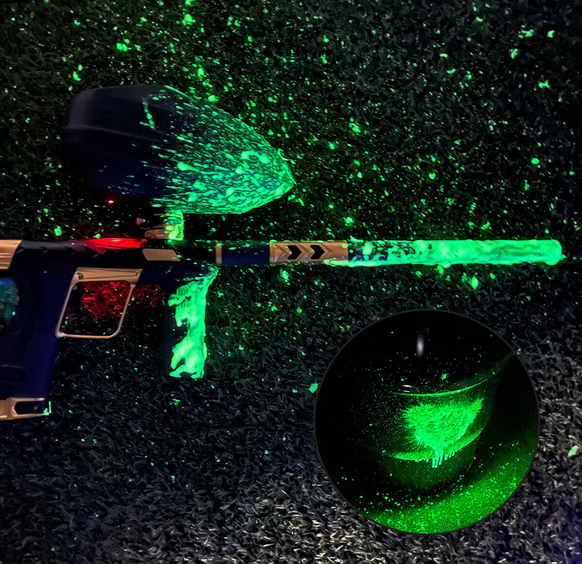 HK ARMY GLOW-IN-THE-DARK PAINTBALLS - 200 ROUNDS - Eminent Paintball And Airsoft