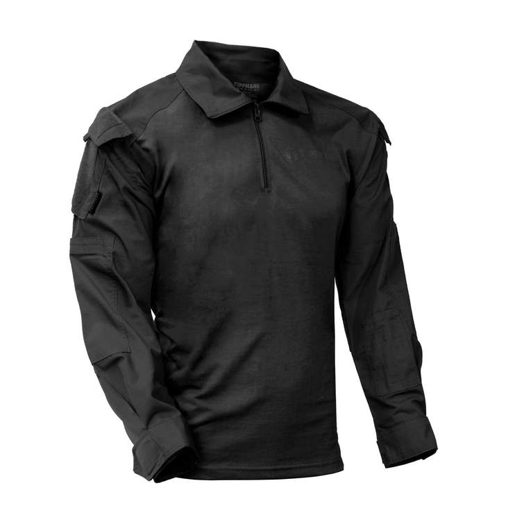 Tippmann Tactical TDU Shirt - Black - Eminent Paintball And Airsoft