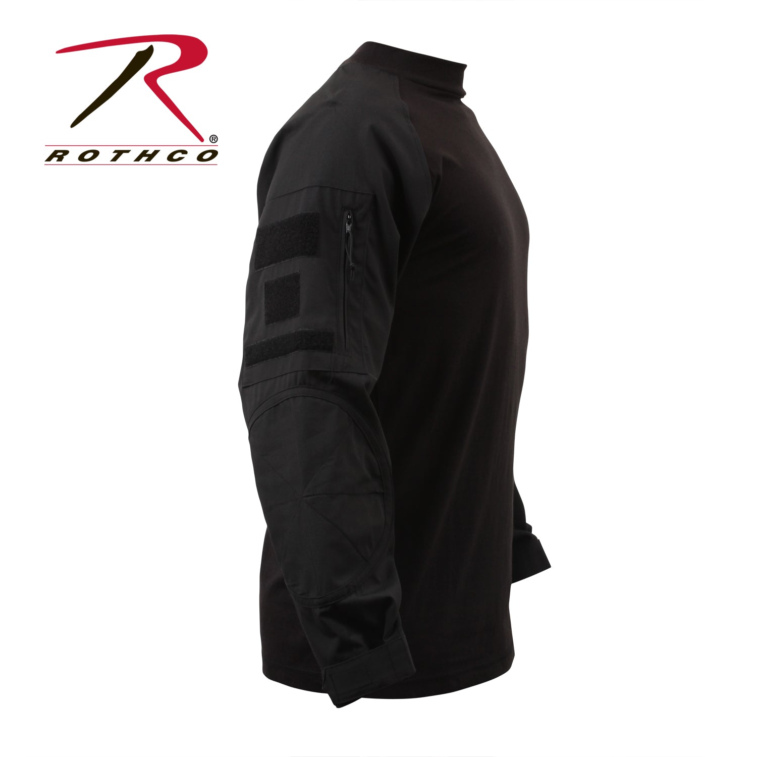 Rothco Military NYCO FR Fire Retardant Combat Shirt - Black - Eminent Paintball And Airsoft