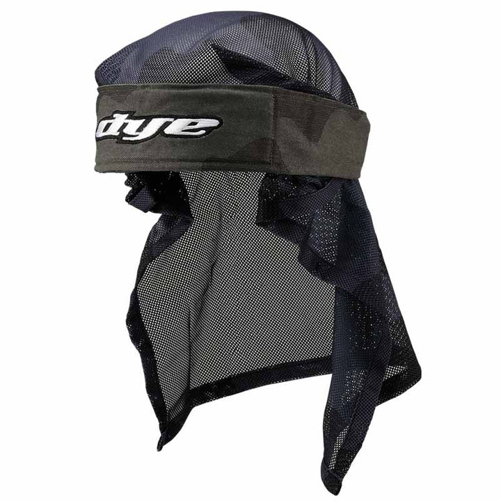DYE HEAD WRAP - BOMBER - BLACK / GRAY - Eminent Paintball And Airsoft