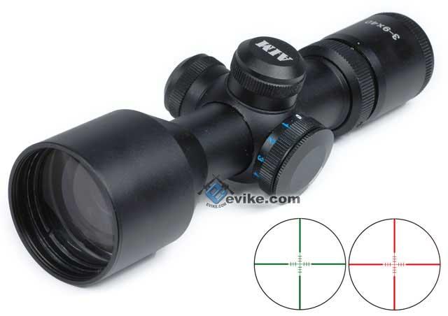  Red Illuminated Reticle Tactical Rifle Scope - Eminent Paintball And Airsoft