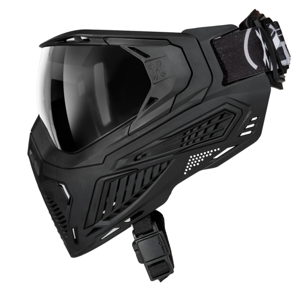 SLR Goggle - Midnight (Black/Black) Smoke Lens - Eminent Paintball And Airsoft