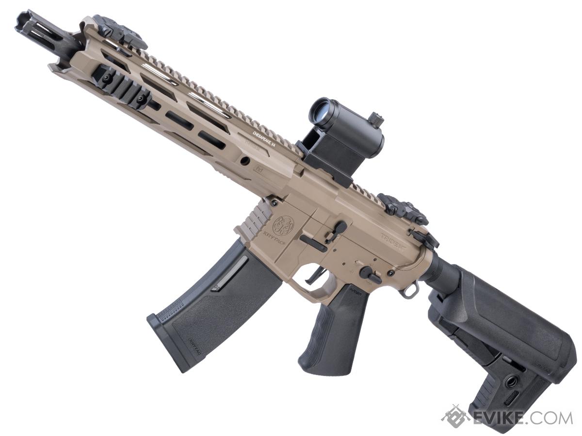 Krytac Full Metal Trident MKII-M CRB Airsoft AEG Rifle (Color: Flat Dark Earth) - Eminent Paintball And Airsoft