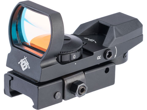 VISM LED 4 Reticle Red Dot Reflex Sight w/ QR Mount - Eminent Paintball And Airsoft