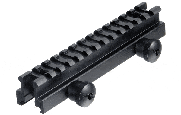 UTG Med-profile Full Size Riser Mount, 0.83" High, 13 Slots - Eminent Paintball And Airsoft