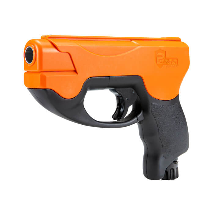 P2P HDP 50 Compact-.50 Cal-Orange/Black (Rubber/Pepper Round) - Eminent Paintball And Airsoft