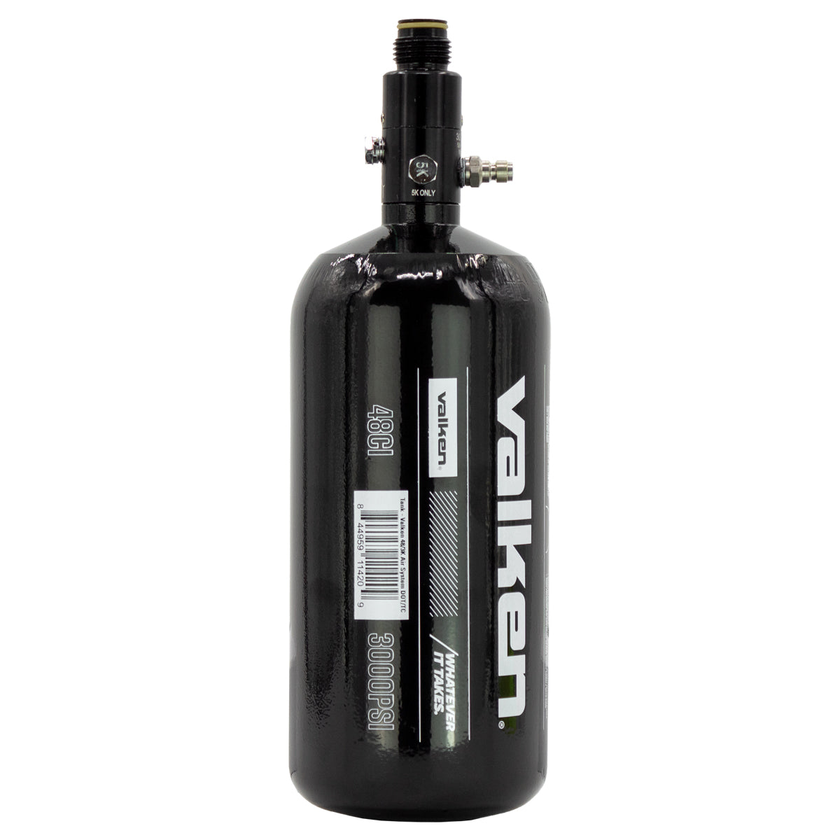 Valken 48ci 3000psi Paintball Compressed Air System - DOT/TC