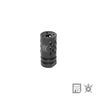 PTS Battle Comp 1.0 Black Oxide Airsoft Flash Hider CCW - Eminent Paintball And Airsoft