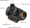 Eminent 1X20 RDS-25 Red Dot Sight - Eminent Paintball And Airsoft