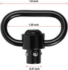 Eminent Standard Push Button QD Sling Swivel and Picatinny Mount - Eminent Paintball And Airsoft