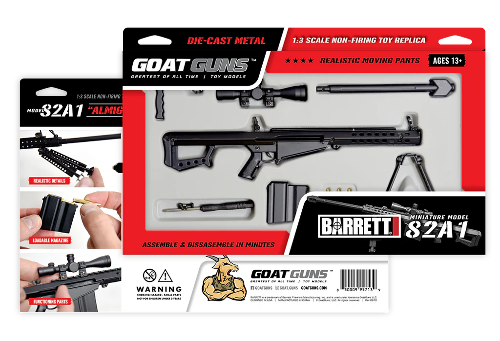 Goat Gun - Barrett Model 82A1 .50cal Model - Black