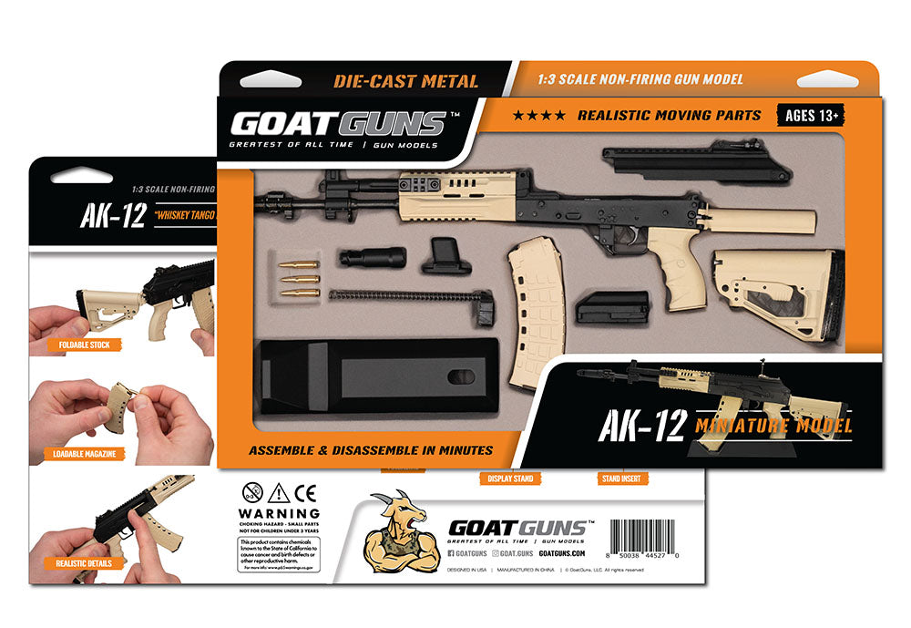 Goat Gun - AK12 Model - FDE - Eminent Paintball And Airsoft