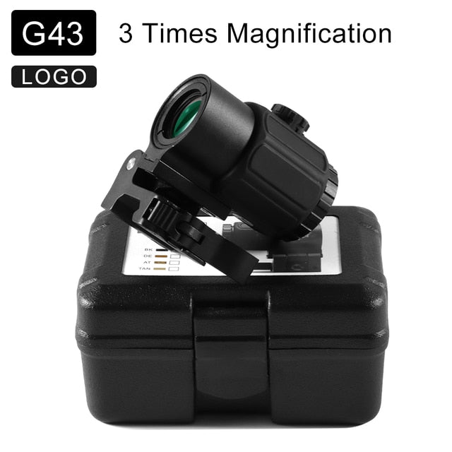 Eminent Magnifier Scope with Universal Flip-to-Side Mount - Eminent Paintball And Airsoft