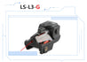 Eminent LS-L3-R Mini Glock Pistol Flashlight Tactical sight Red Laser LED flashlight - Eminent Paintball And Airsoft