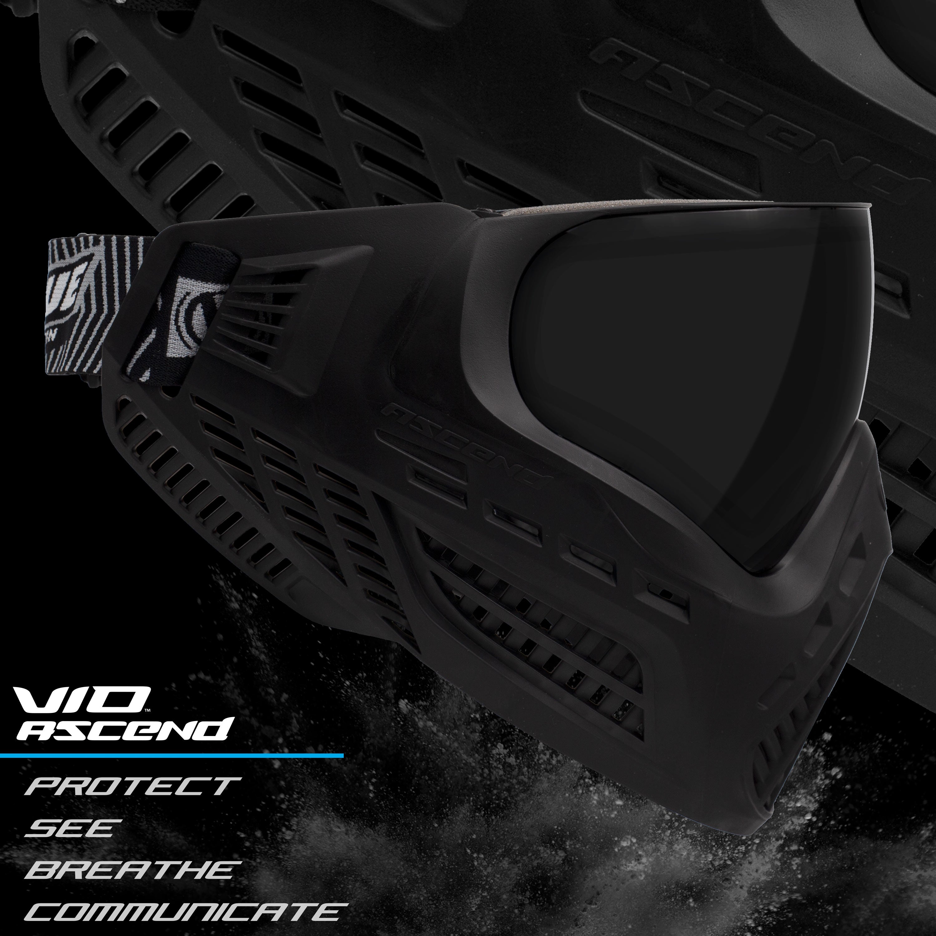 Virtue VIO Ascend Goggle - Black - Eminent Paintball And Airsoft