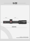 Eminent SR1.5-5X20 Hunting Rifle Scope Duplex Reticle Rifle Scope Tactical Optical Gun Sight Shock Proof With Cover - Eminent Paintball And Airsoft