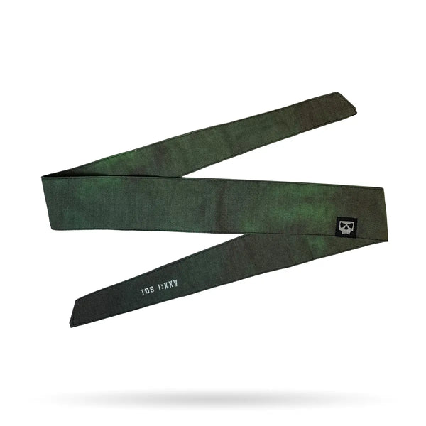 LE TIE DYE HEADBAND - GREEN