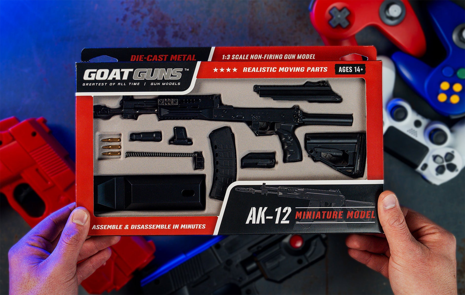 Goat Gun - AK12 Model - BLK