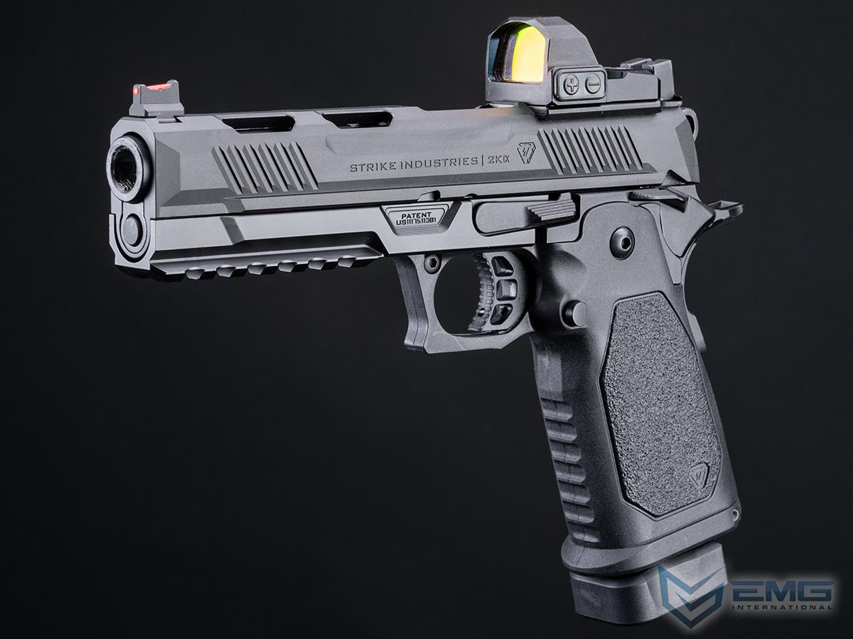 EMG Strike Industries Licensed Prototype 2K Alpha 2011 Gas Blowback Airsoft Pistol - Eminent Paintball And Airsoft