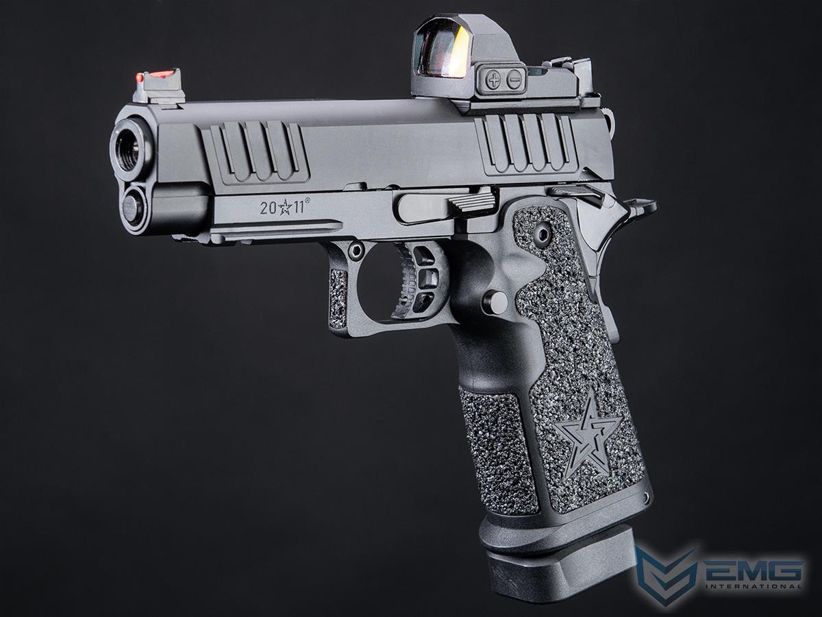 EMG Helios Staccato Licensed P 2011 Gas Blowback Airsoft Pistol (Model: Pro Grip / CNC / CO2 / Gun Only)