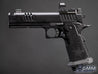 6mmProShop Staccato Licensed XC 2011 Gas Blowback T8 Airsoft Pistol w/ Muzzle Compensator (Model: Green Gas / Gun Only) - Eminent Paintball And Airsoft