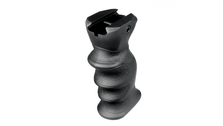 UTG Ambidextrous Combat Foregrip, Symmetric Contour - Black - Eminent Paintball And Airsoft