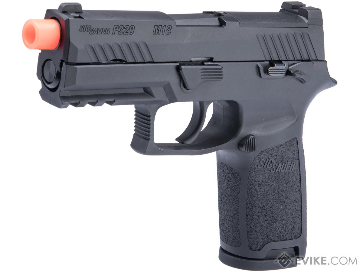 SIG Sauer ProForce P320 M18 MHS Airsoft GBB Pistol - Black - Eminent Paintball And Airsoft