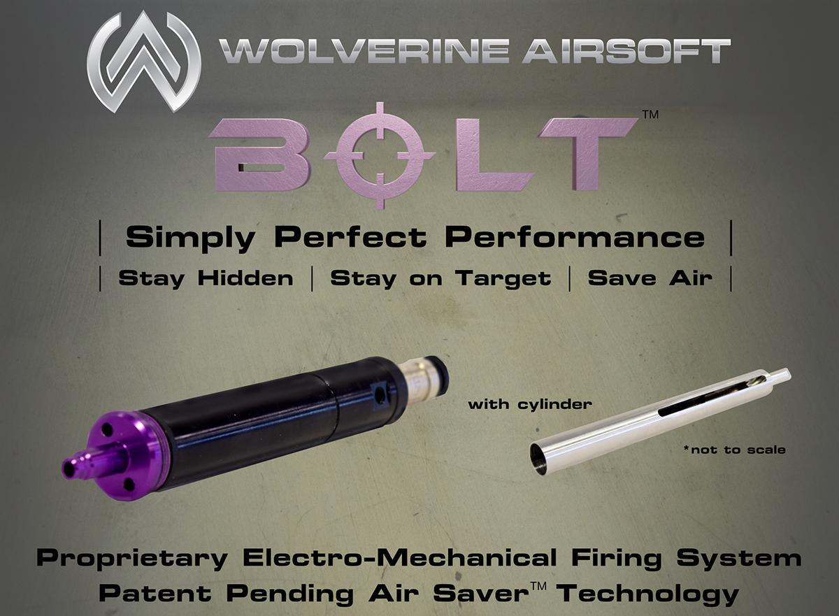 Wolverine Airsoft "BOLT" HPA Conversion Kit for VSR-10 System Airsoft Sniper Rifles - Without Cylinder - Eminent Paintball And Airsoft