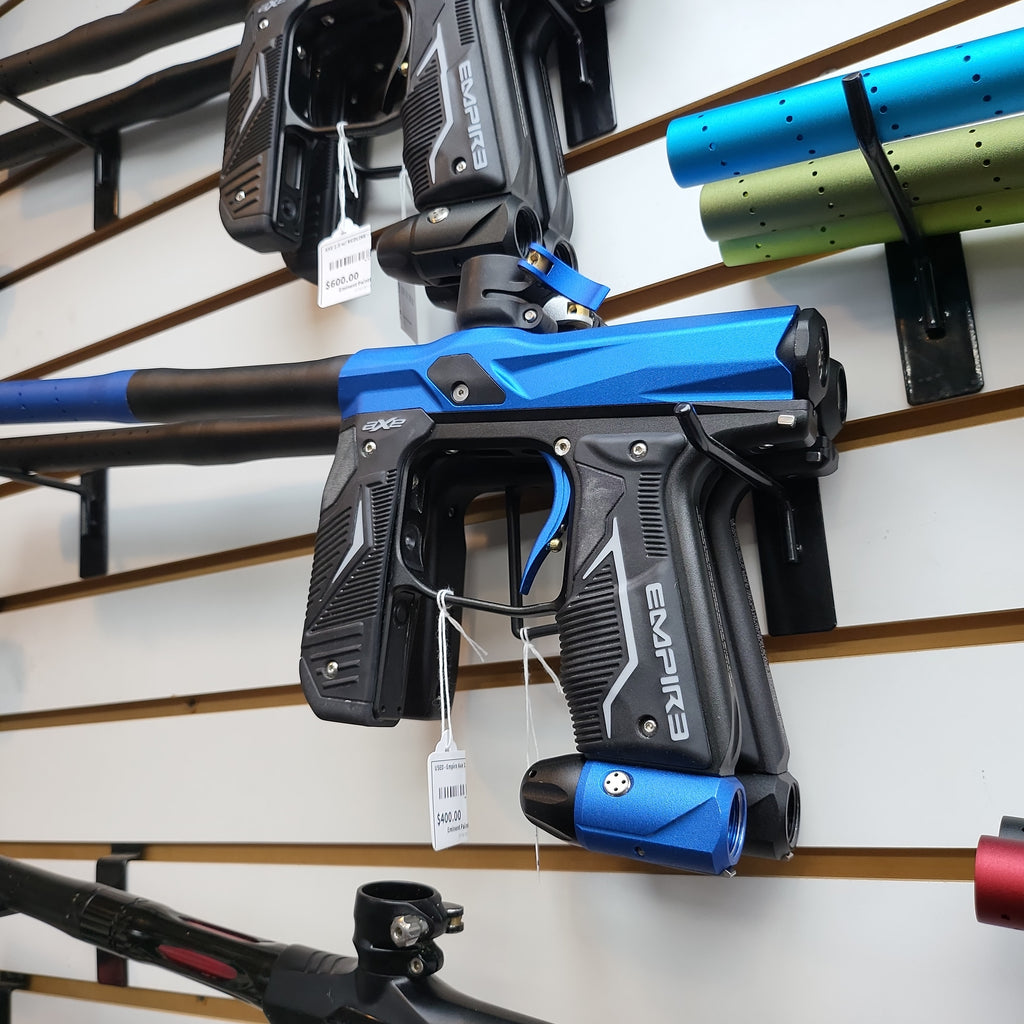 USED - Empire Axe 2.0 Blue/Black - Eminent Paintball And Airsoft