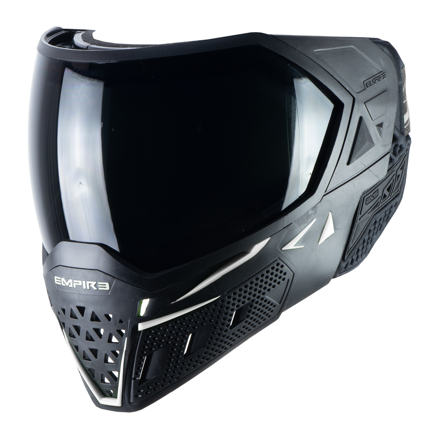 Empire EVS Goggle SE Black / White - Thermal Ninja Lens - Eminent Paintball And Airsoft