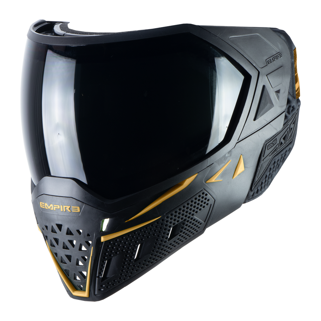 Empire EVS Goggle SE Black / Gold - Thermal Ninja Lens - Eminent Paintball And Airsoft
