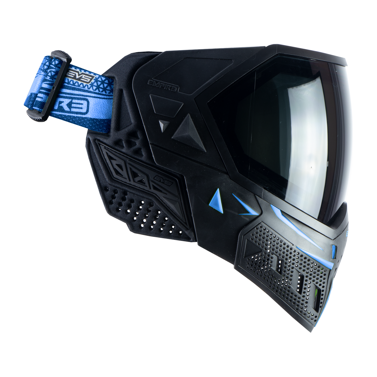 Empire EVS Goggle SE Black / Blue - Thermal Ninja Lens - Eminent Paintball And Airsoft