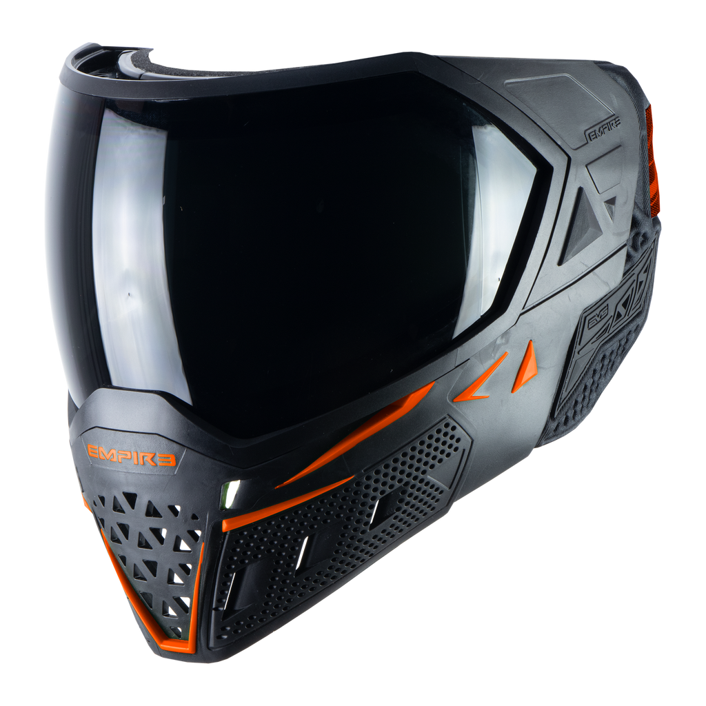 Empire EVS Goggle  Black / Orange - Thermal Ninja Lens - Eminent Paintball And Airsoft