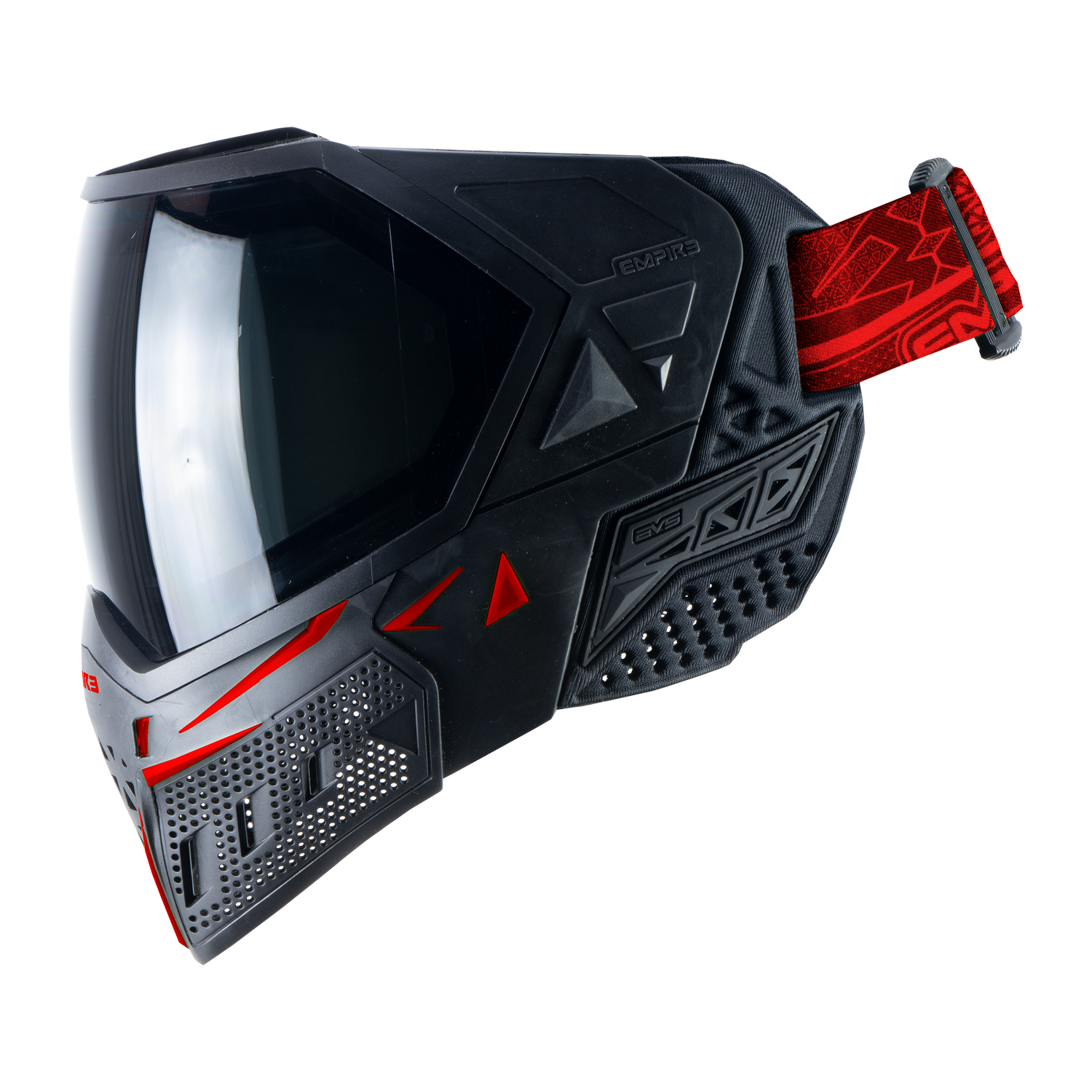 Empire EVS Goggle  Black / Red - Thermal Ninja Lens - Eminent Paintball And Airsoft