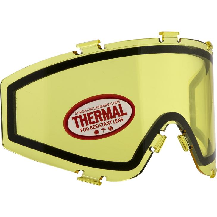 JT Spectra Dual-Pane/Thermal Lens - Yellow - Eminent Paintball And Airsoft