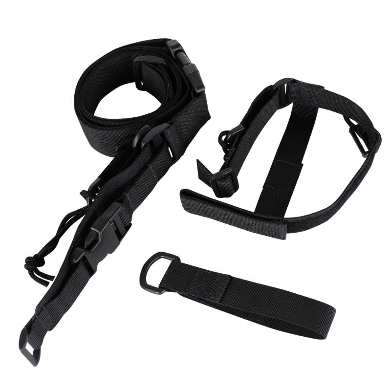 Condor 3-Point Ultimate Rifle Sling (Color: Black) - Eminent Paintball And Airsoft