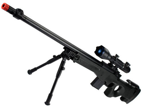 Matrix Custom MK96 MB14 APS2 Bolt Action Airsoft Sniper Rifle with Scope & Bipod - Eminent Paintball And Airsoft