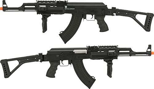 CYMA Standard Full Metal Contractor AK47 Airsoft AEG Rifle with Folding Stock - Eminent Paintball And Airsoft