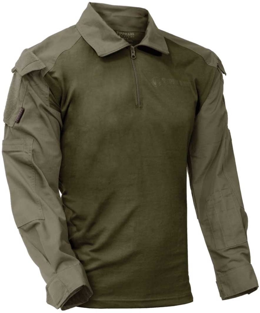 Tippmann Tactical TDU Shirt - Olive - Eminent Paintball And Airsoft