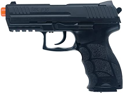 Umarex H&K Licensed P30 Full Size Airsoft Pistol with Metal Slide - Eminent Paintball And Airsoft