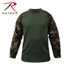 Rothco Military NYCO FR Fire Retardant Combat Shirt - Woodland Camo - Eminent Paintball And Airsoft