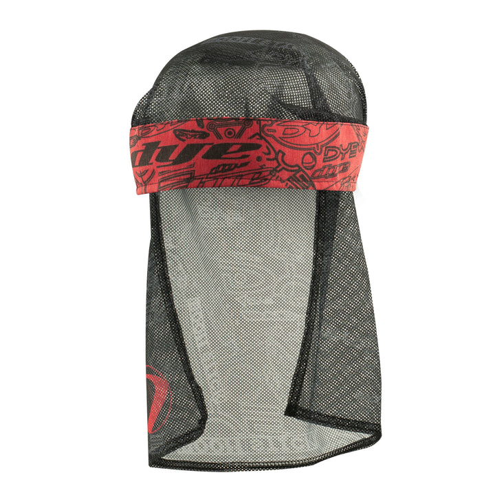 DYE HEAD WRAP DYE LOGOFLAUGE RED/BLACK - Eminent Paintball And Airsoft