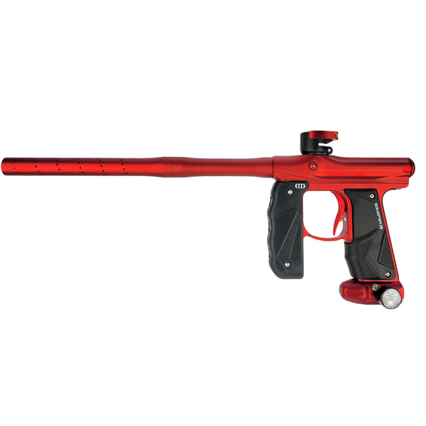 EMPIRE MINI GS PAINTBALL GUN W/ TWO PIECE BARREL- SOLID DUST RED - Eminent Paintball And Airsoft