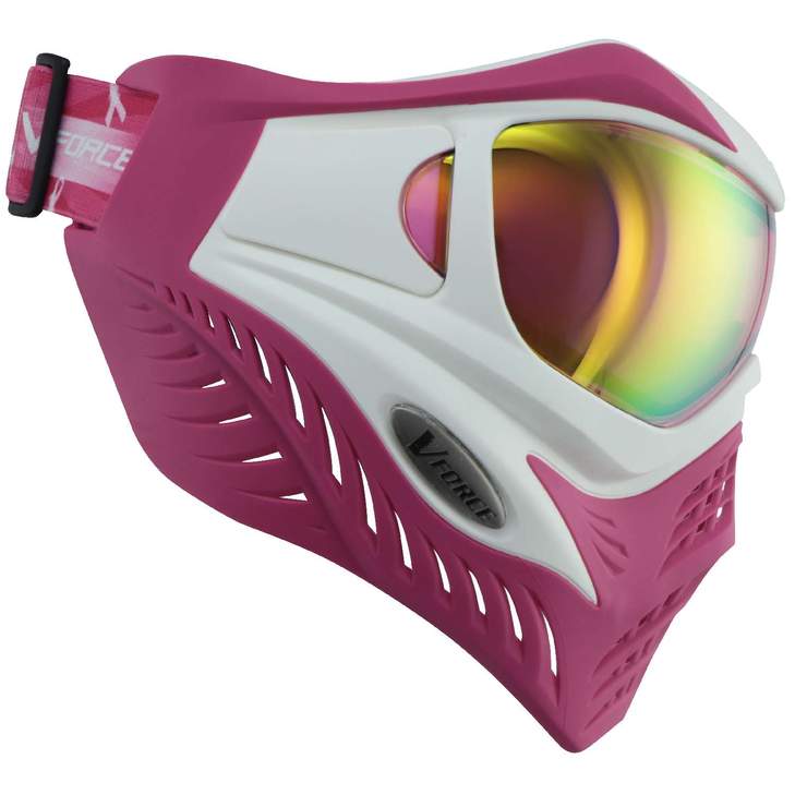 V-Force Grill SE Paintball Mask - Pink Warrior - Eminent Paintball And Airsoft
