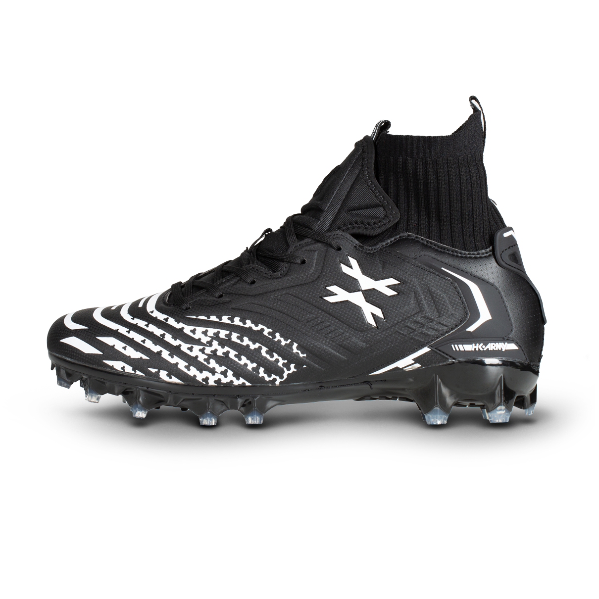 LT DIGGERZ_X1 - Low Top Cleats - Black/White - Eminent Paintball And Airsoft