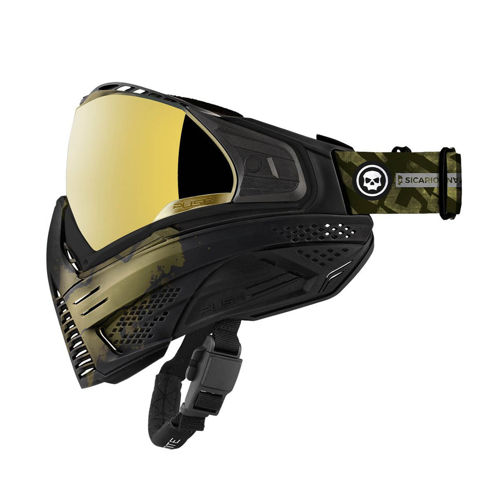 Push Unite Goggles - Infamous Gold Skull - Eminent Paintball And Airsoft