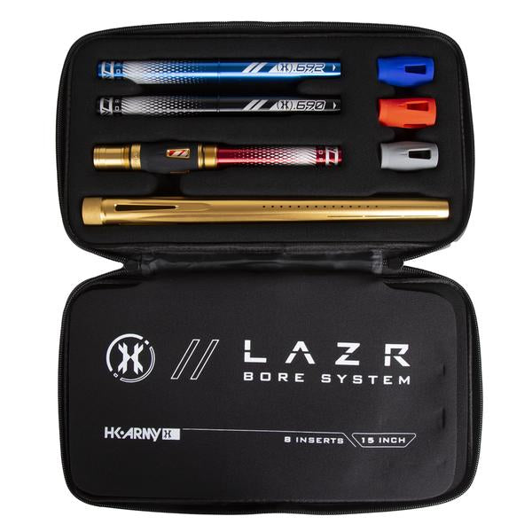 LAZR Barrel Kit - Dust Gold - Colored Inserts - Cocker Threads - Eminent Paintball And Airsoft