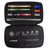 LAZR Barrel Kit - Dust Pewter - Colored Inserts - Cocker Threads - Eminent Paintball And Airsoft
