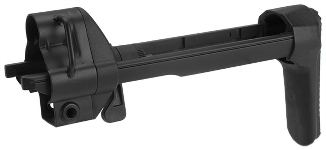 CYMA Retractable Stock for MP5/MOD5 Style Airsoft AEG Sub-Machine Guns - Eminent Paintball And Airsoft